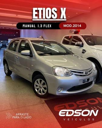 TOYOTA ETIOS 1.3 16V FLEX 4P MANUAL TOYOTA ETIOS 1.3 16V FLEX 4P MANUAL